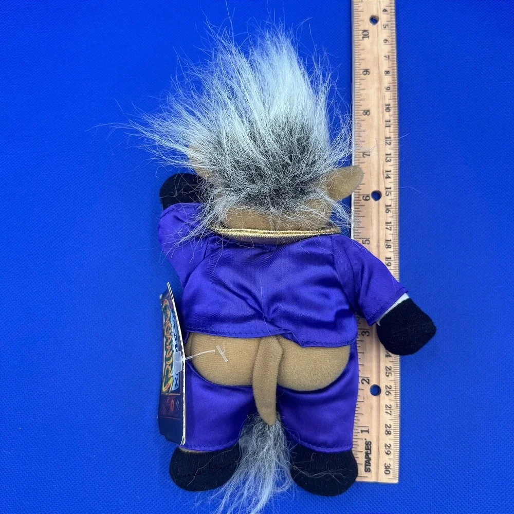Infamous Meanies NWT Vintage 1998 Donkeyng the Promoter Plush Purple Suit Retro